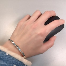 手鍊DIY - 純銀手環 - 莫比烏斯 無限 手鍊DIY - 純銀手環 - 莫比烏斯 無限