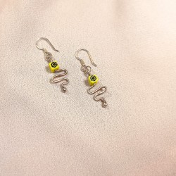 耳環DIY - 純銀耳環 - 細水長流 耳環DIY - 純銀耳環 - 細水長流