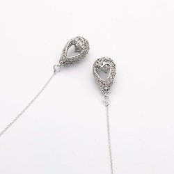 耳環DIY - 純銀耳環 - 愛之物語 耳環DIY - 純銀耳環 - 愛之物語