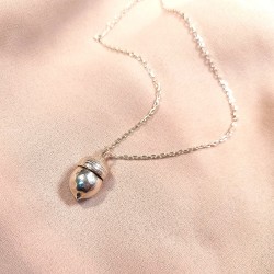 項鍊DIY - 純銀項鍊 - 種子項鍊 項鍊DIY - 純銀項鍊 - 種子項鍊