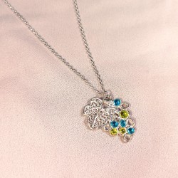 項鍊DIY - 純銀項鍊 - 玻璃項鍊 項鍊DIY - 純銀項鍊 - 玻璃項鍊