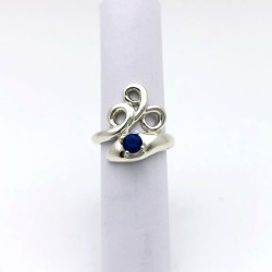 純銀黏土寶石戒指 - 蛇 純銀黏土寶石戒指 - 蛇