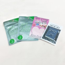 純銀黏土 - 緞帶取型模型套組