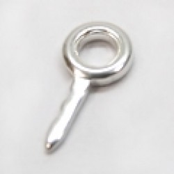 純銀黏土工具 - 插入環 4mm (10個入)