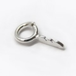 純銀黏土工具 - 插入環 - 環可開關 (10個入)