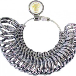 純銀黏土工具 - 戒圍量圈 - 日本圍