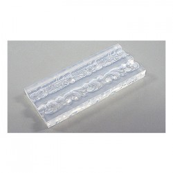 純銀黏土工具 - 戒指矽膠模型 - 歐風