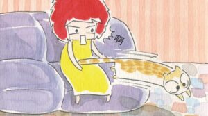 家裡來了一隻貓 大腿最溫暖